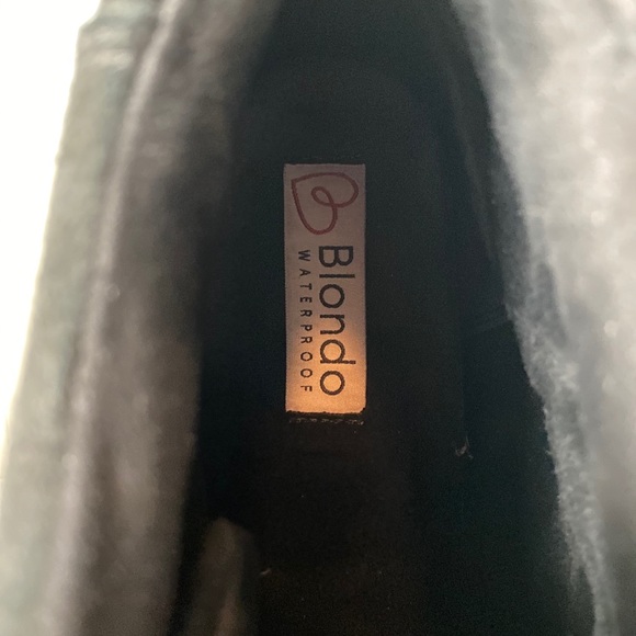 Blondo black suede waterproof high tops - Picture 3 of 5